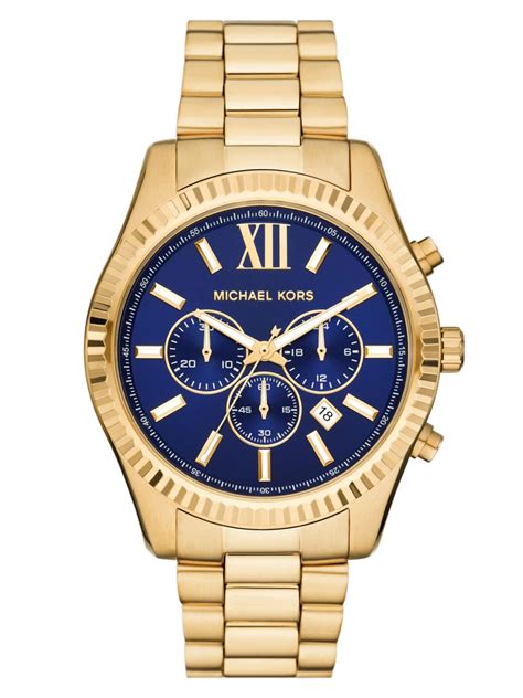 drucken michael kors michael kors herrenuhr goldfarben|michael kors gold tones.